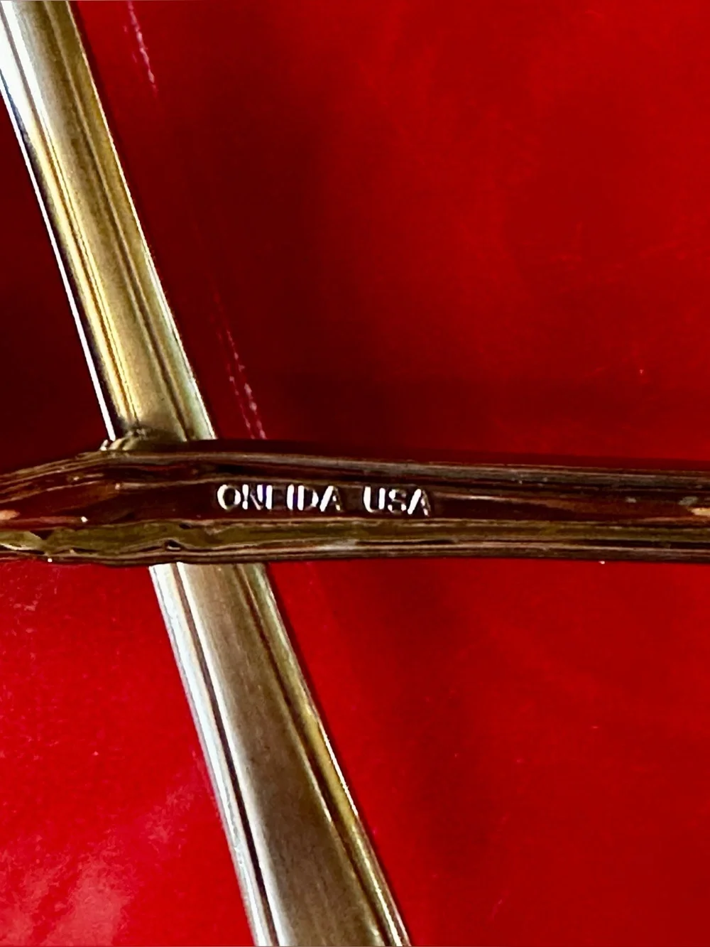 Oneida Satinique Discontinued 3 Ice Tea Spoons Preowned